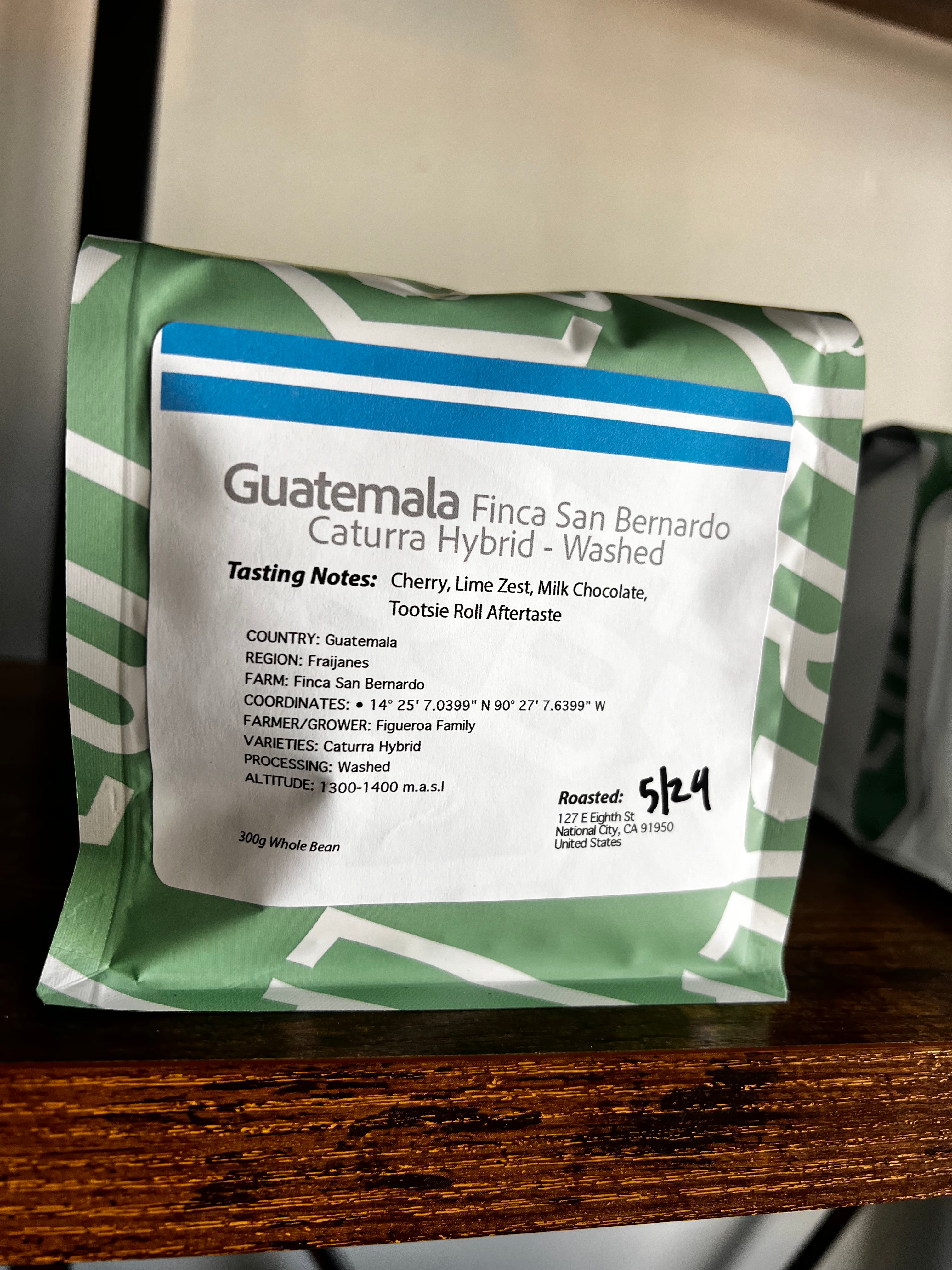 Guatemala Hybrid Caturra - Washed