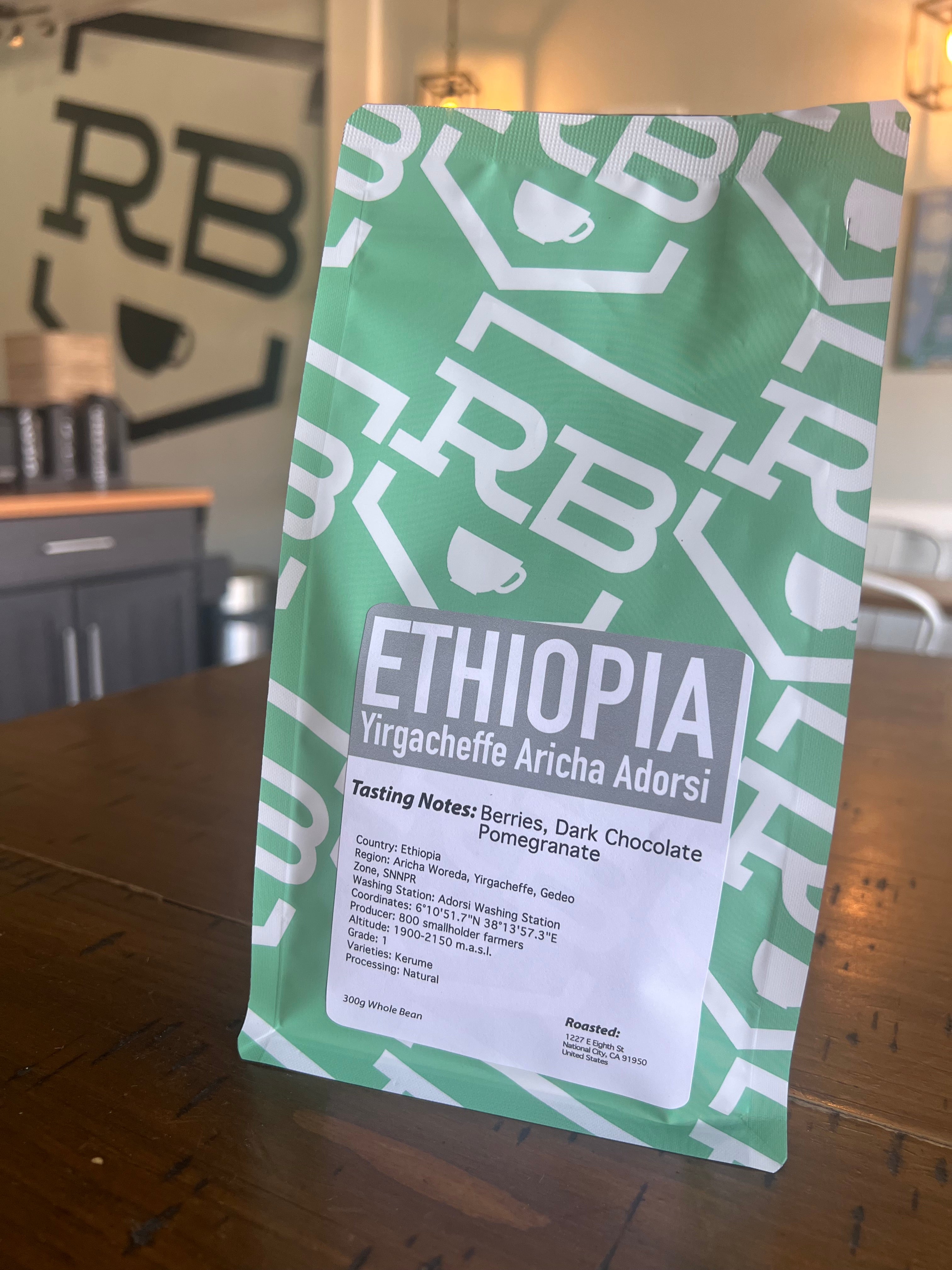 Ethiopia Yirgacheffe Aricha Adorsi G1 Natural