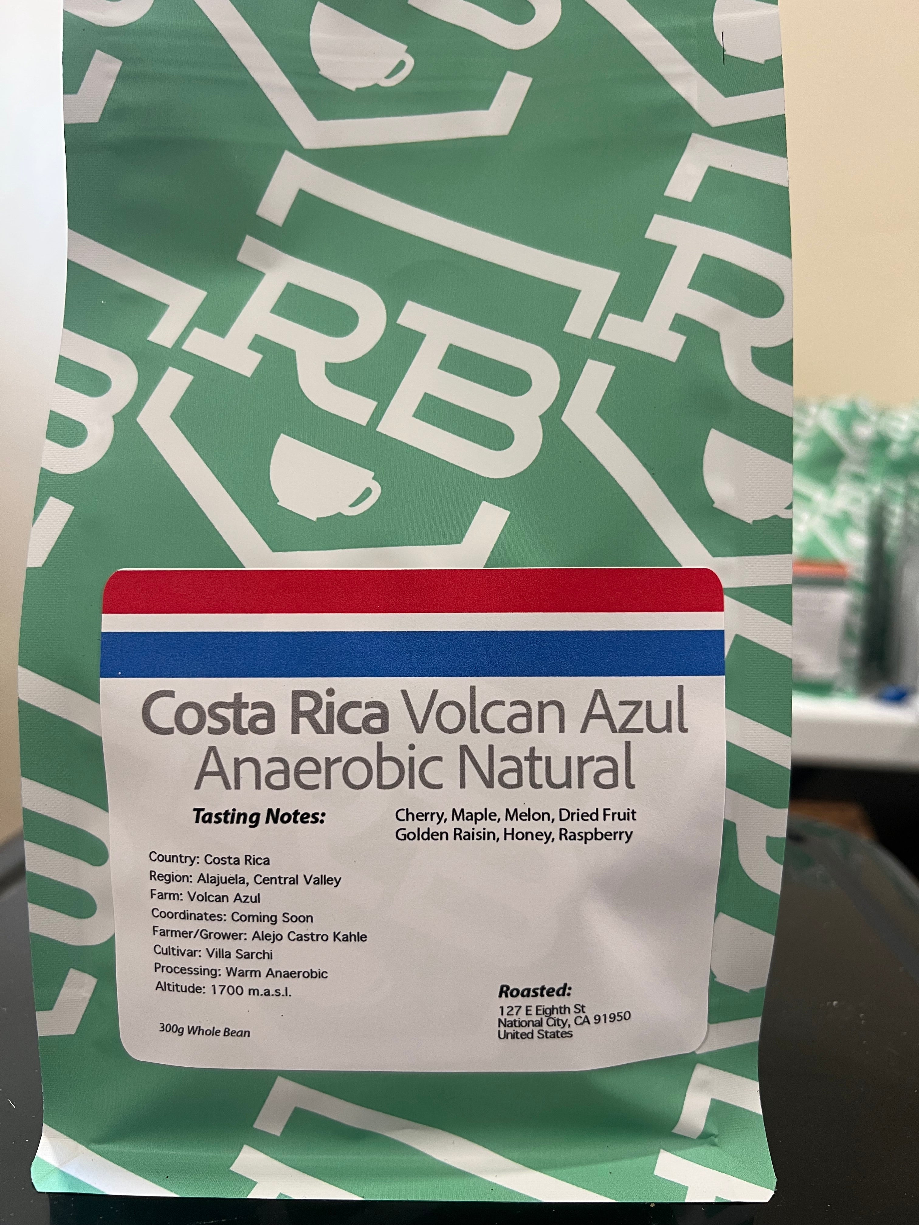 Costa Rica Central Valley Volcan Azul Anaerobic Natural